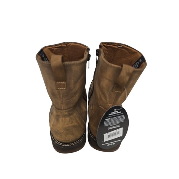 Laredo Men\'s 7462 Side Zipper Western Boot Square Toe Tan Size 9D main image 4